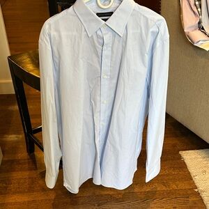Banana Republic Sky Blue Dress Shirt XL